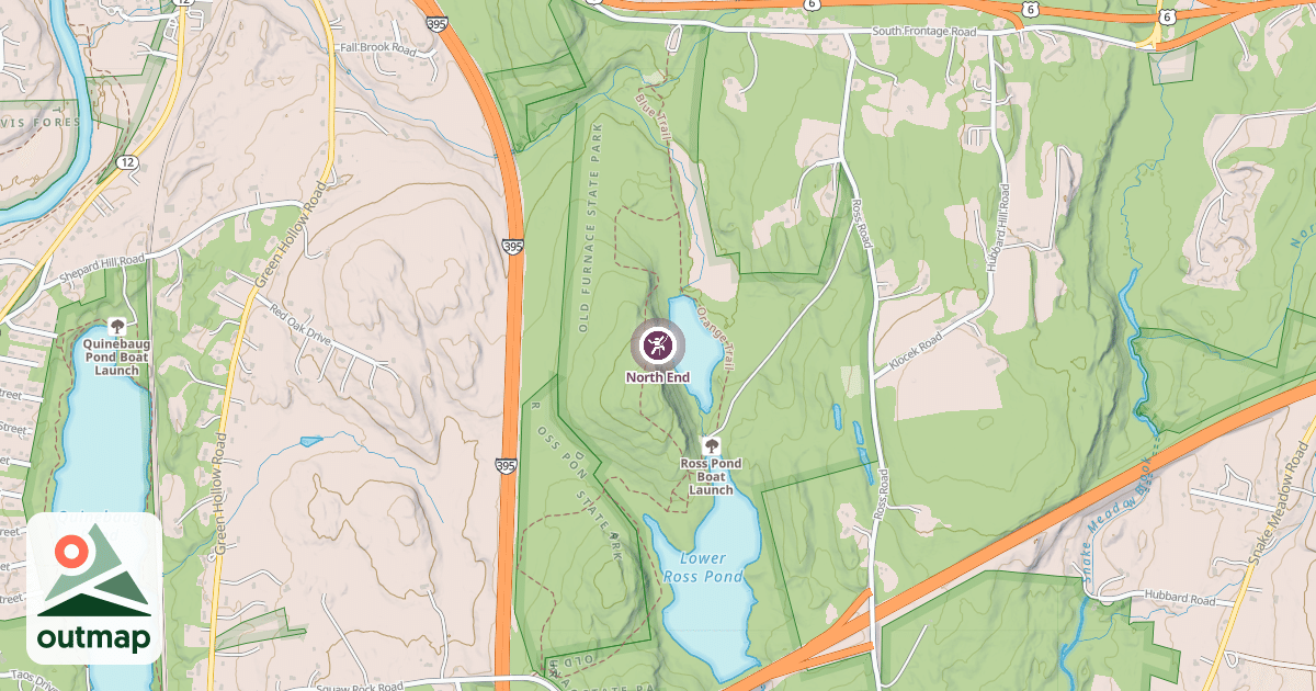 Map of North End