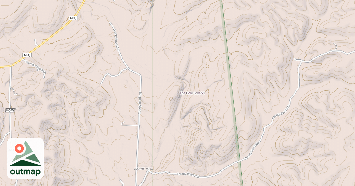 Map of The Hole Love
