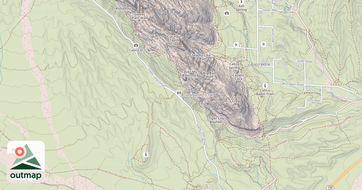 Map of Climb Bandits