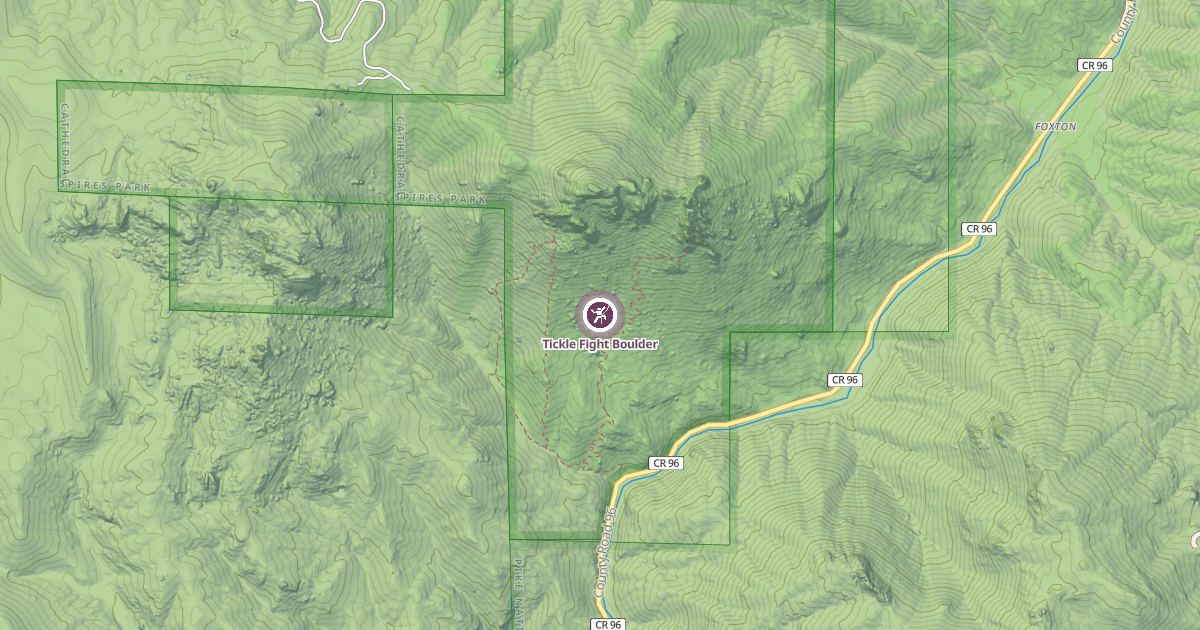 Map preview of Tickle Fight Boulder