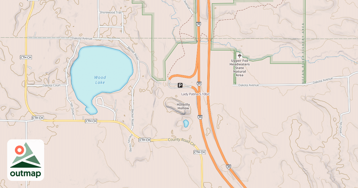 Map of Lady Patina
