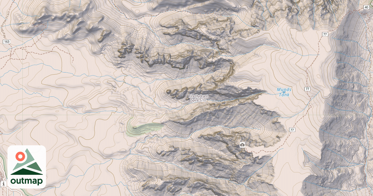 Map of Fire Hydrant Spire