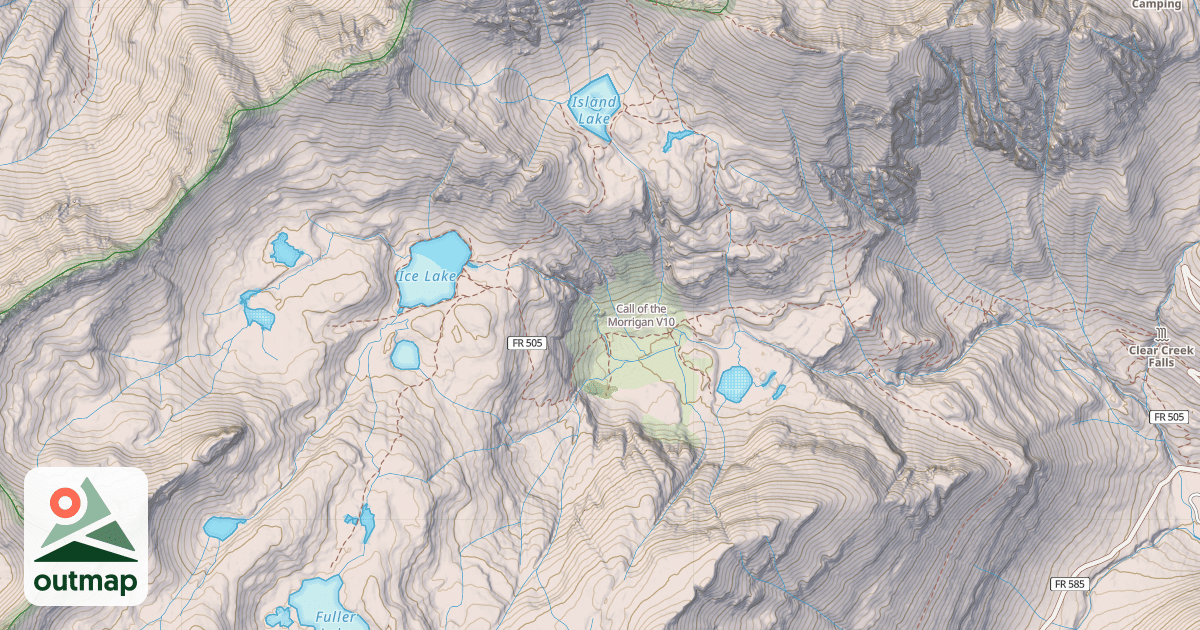 Map of Call of the Morrigan
