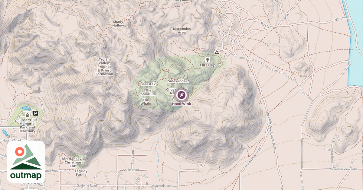 Map of Hood Wink