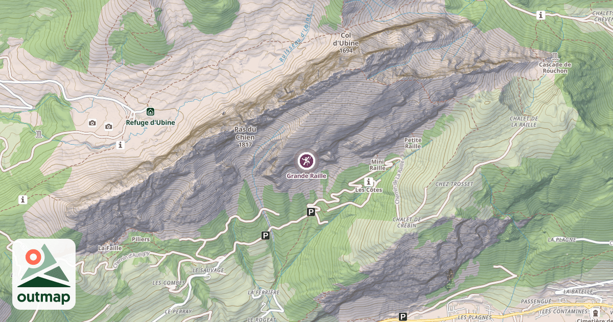 Map of Grande Raille