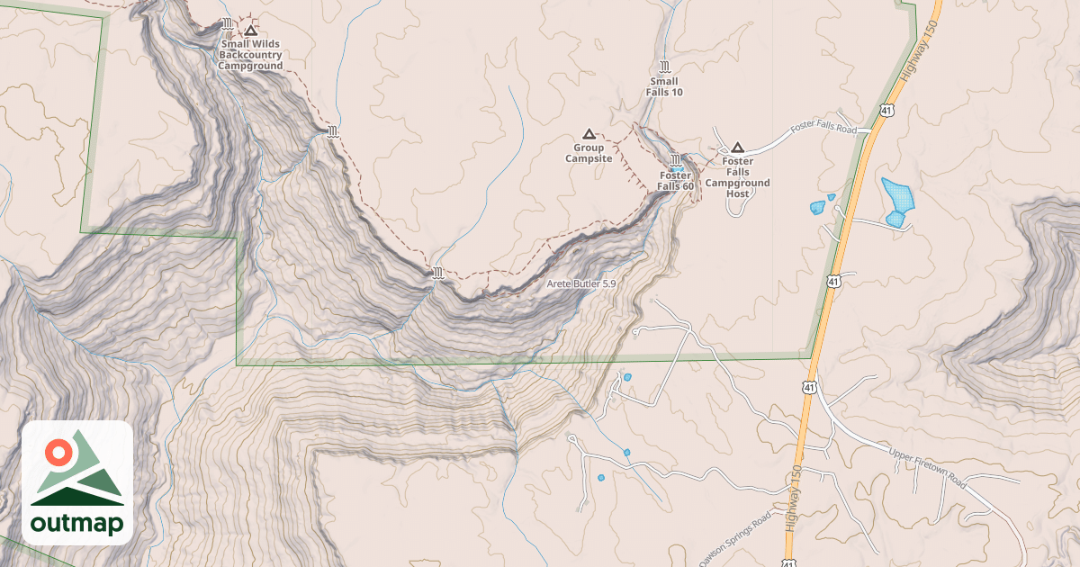Map of Arete Butler