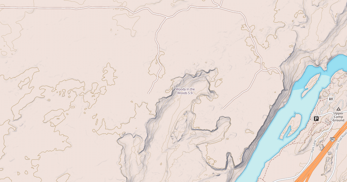 Map preview of Woody in the Woods