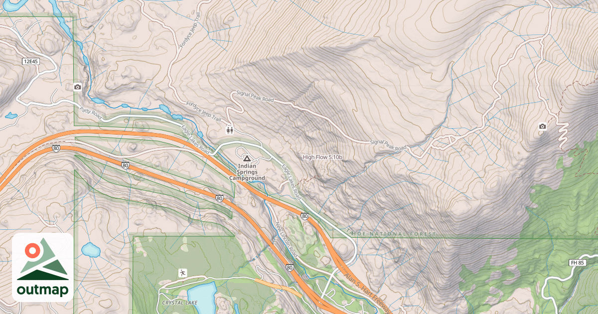 Map of High Flow