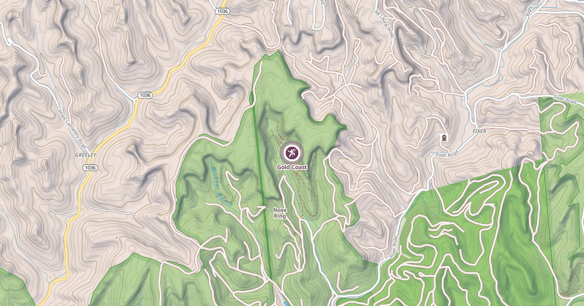 Map preview of Gold Coast