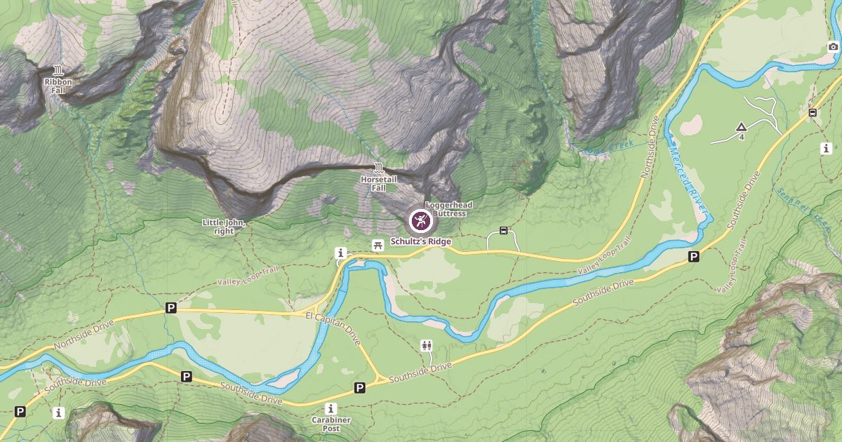 Map preview of Schultz's Ridge