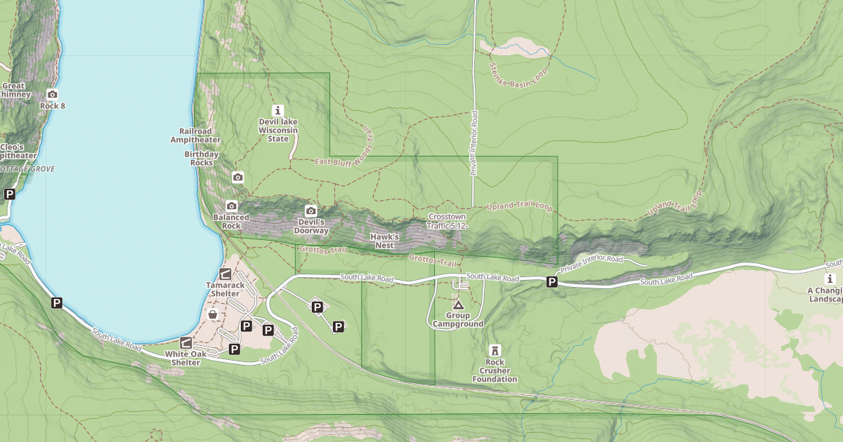 Map preview of Crosstown Traffic