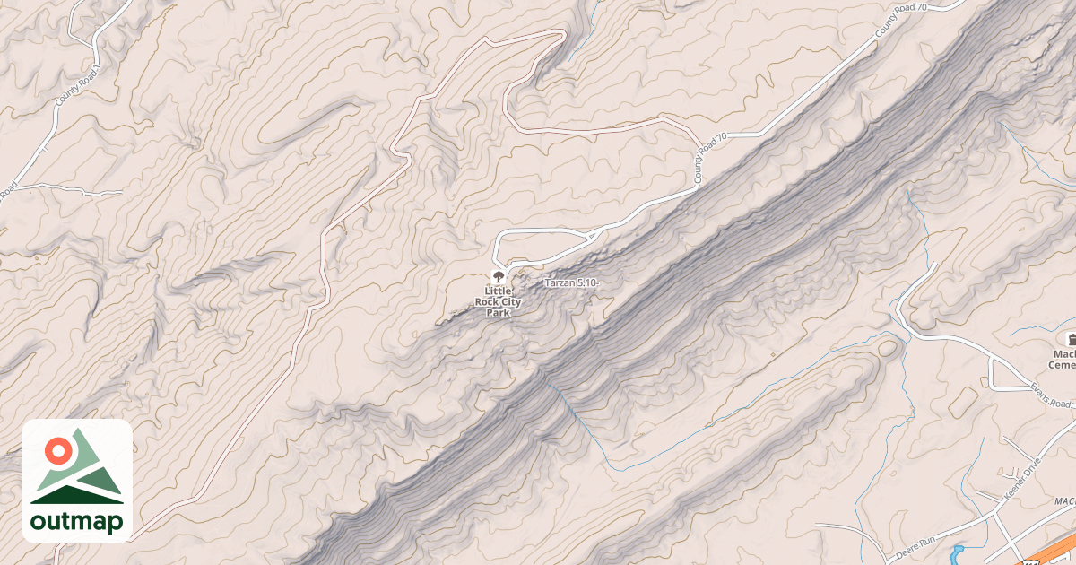 Map of Tarzan