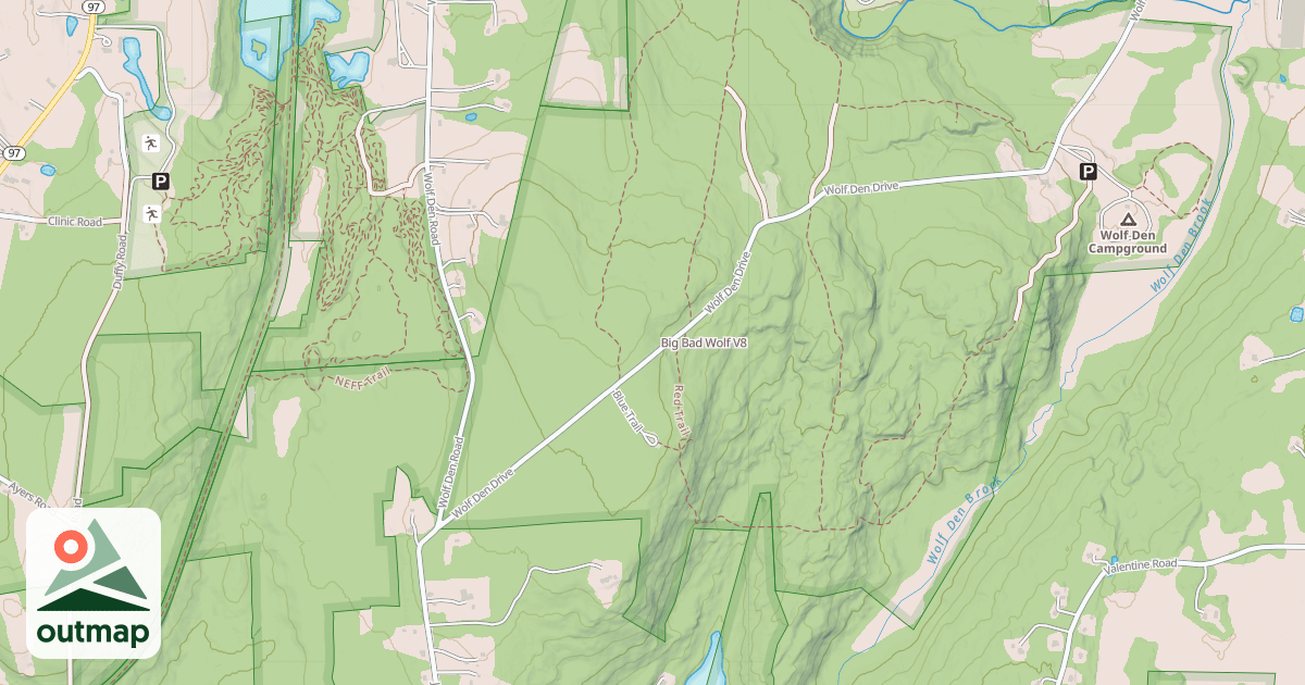 Map of Big Bad Wolf