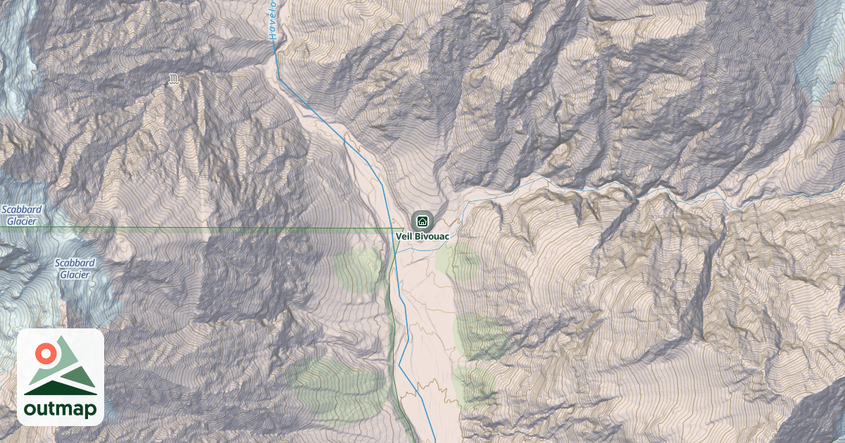 Map of Veil Bivouac