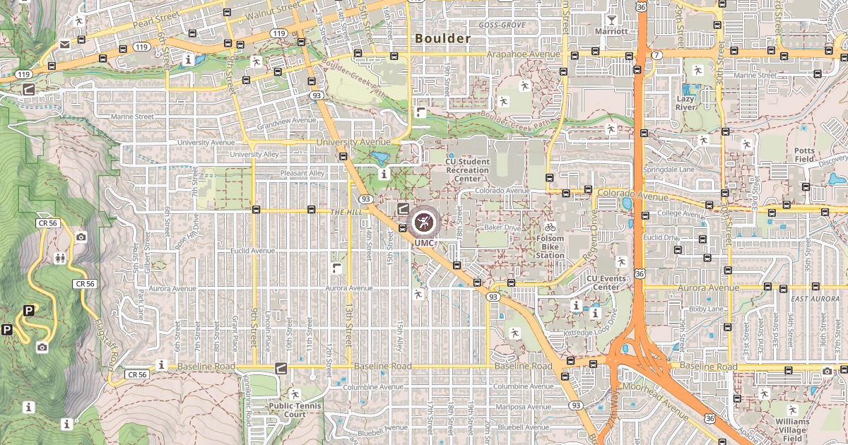 Map preview of UMC