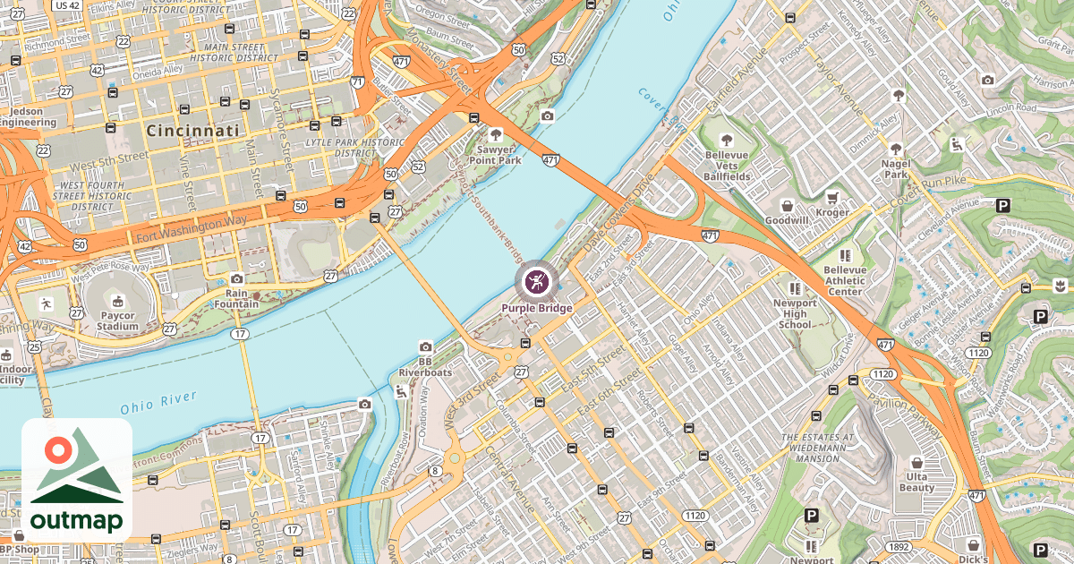 Map of Purple Bridge