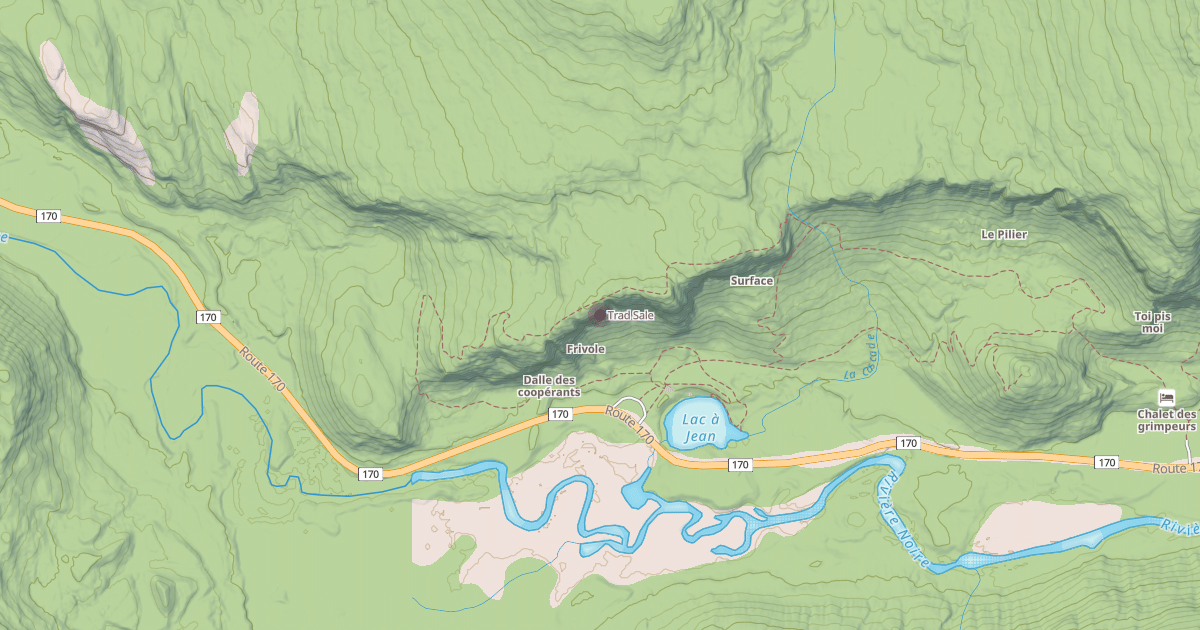Map preview of Trad Sale