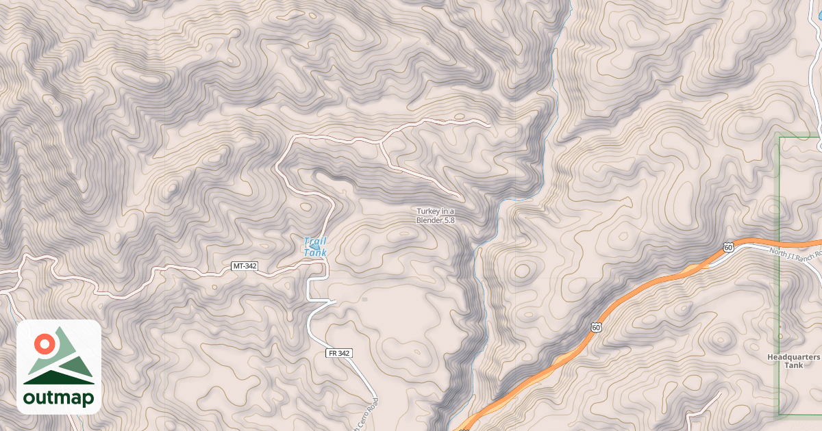 Map of Turkey in a Blender