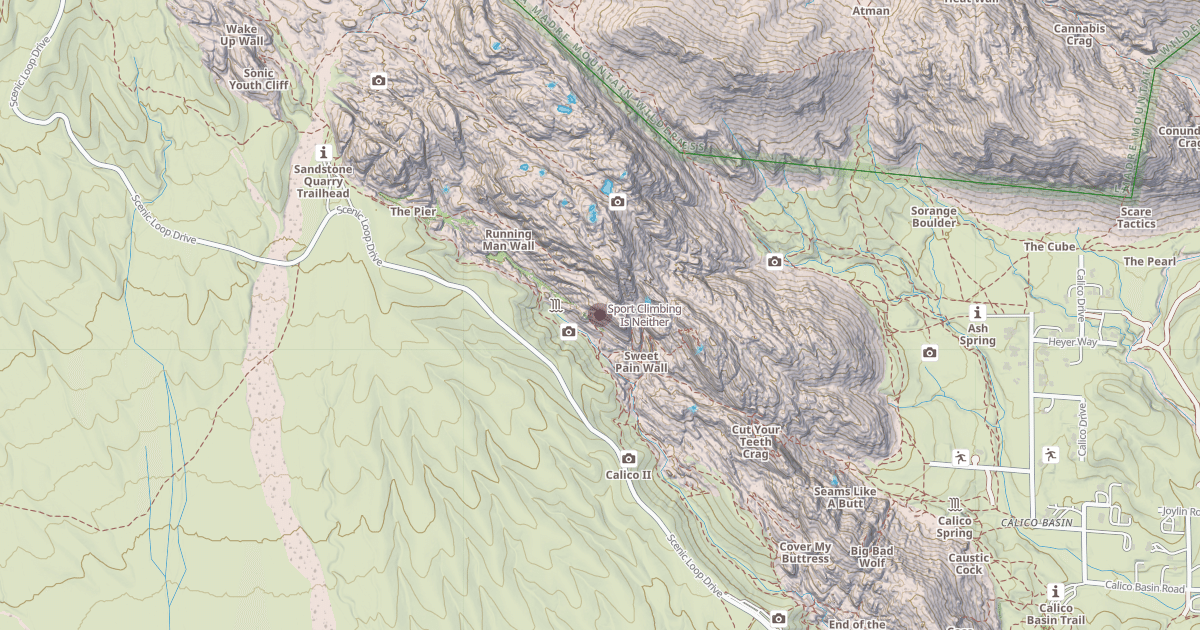 Map preview of Sport Climbing Is Neither