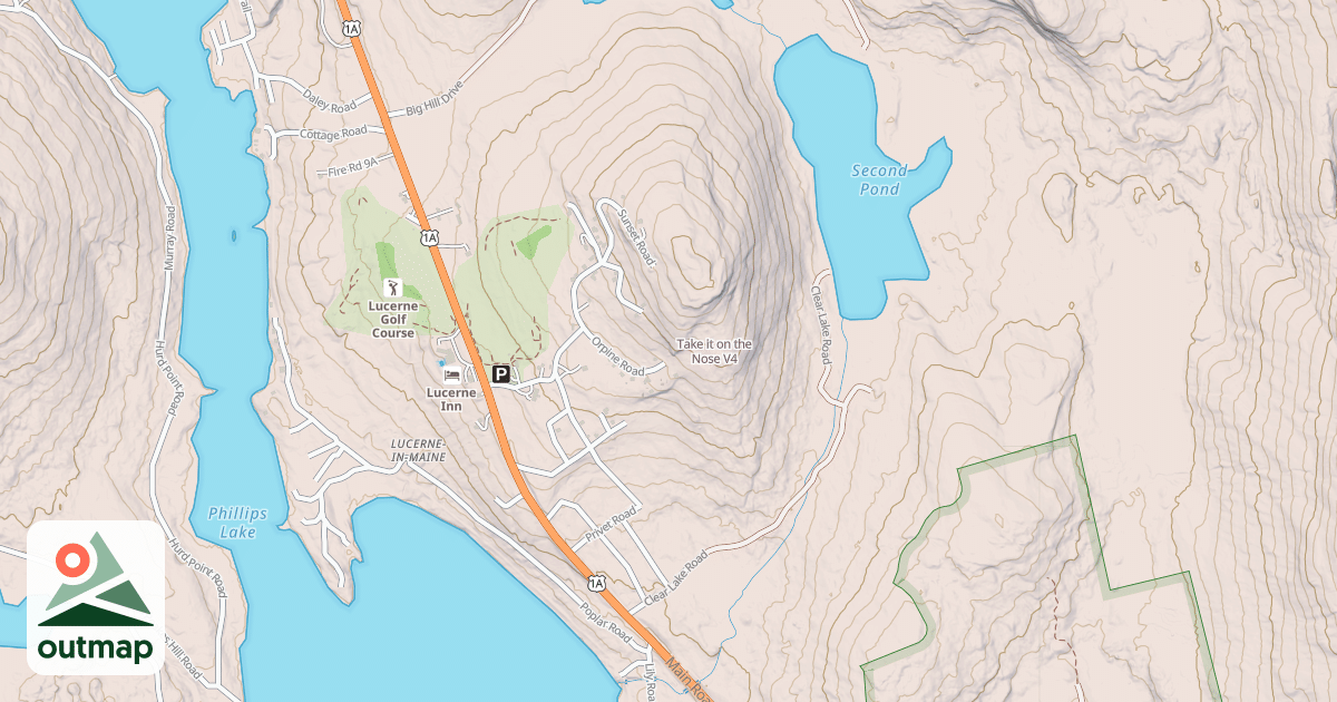 Map of Take it on the Nose