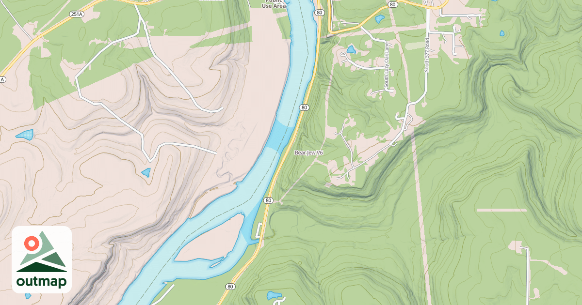 Map of Bear Jew