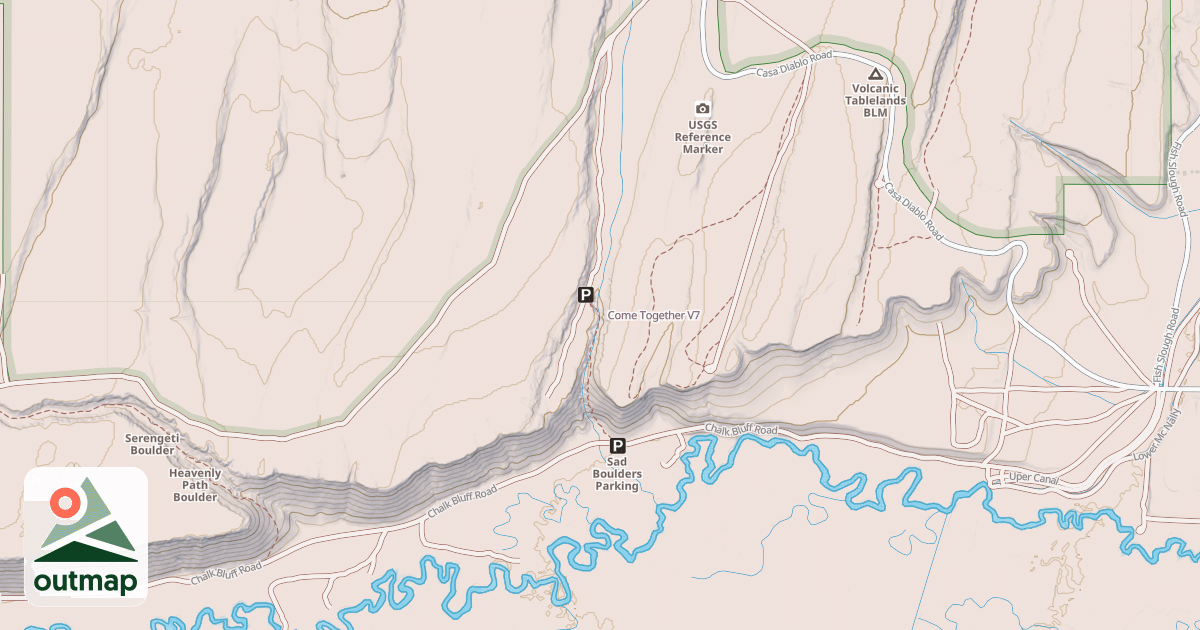 Map of Come Together