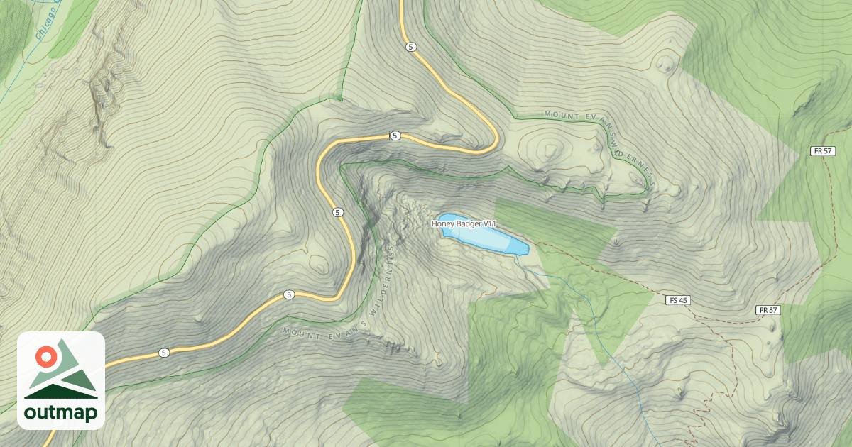 Map of Honey Badger