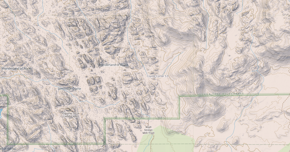 Map preview of Coyote Corner