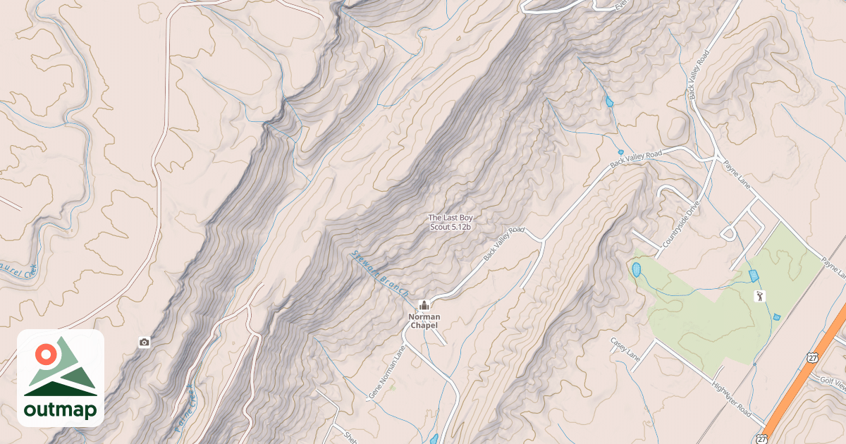 Map of The Last Boy Scout
