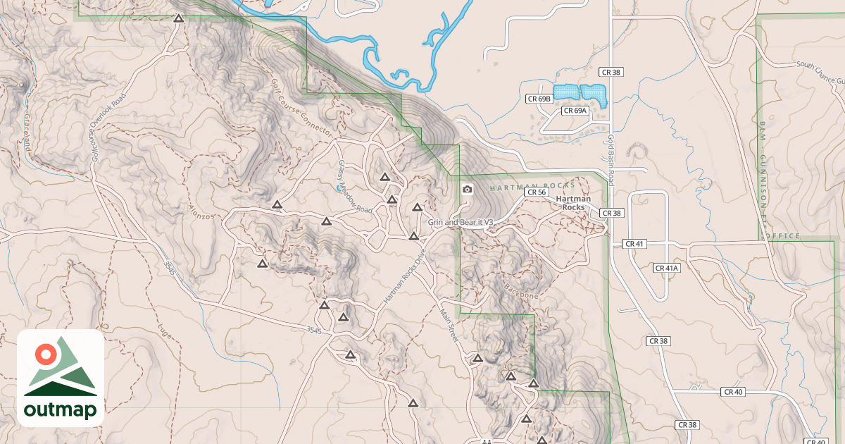 Map of Grin and Bear it