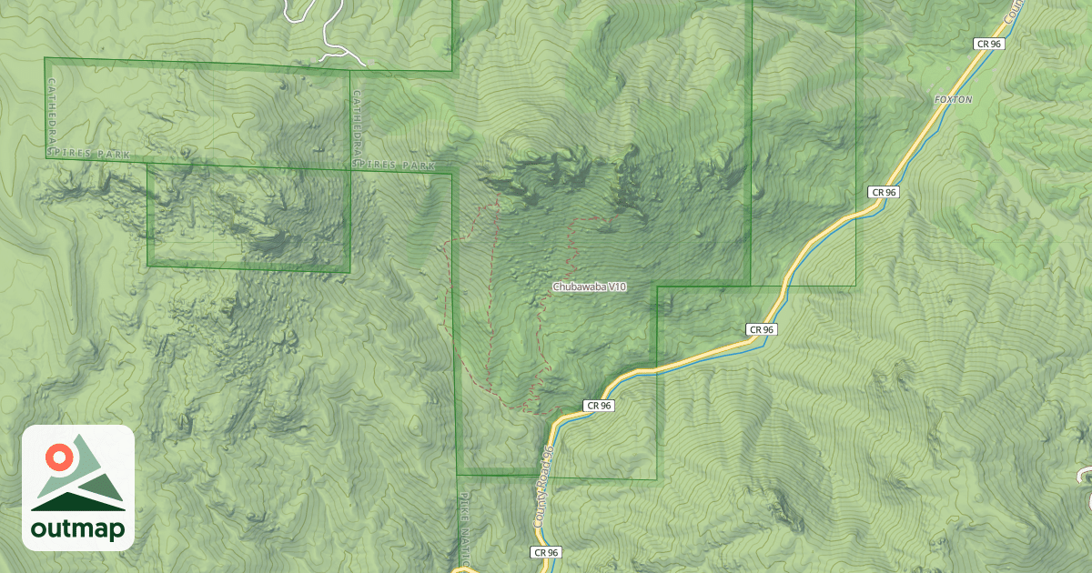 Map of Chubawaba