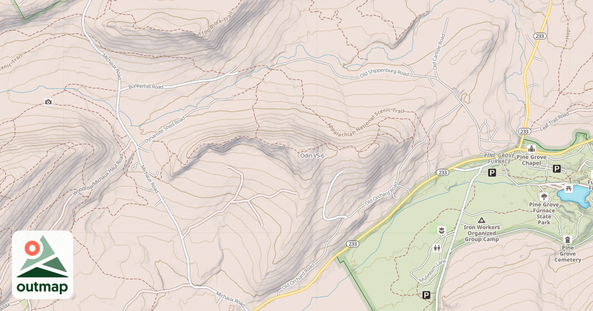 Map of Odin