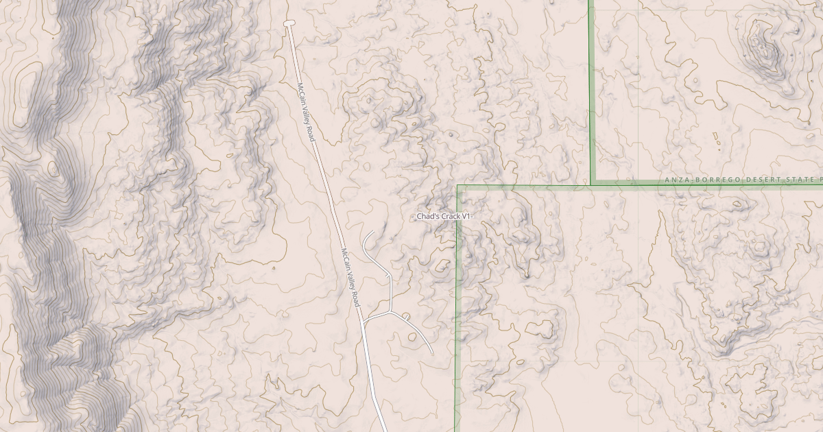 Map preview of Chad's Crack