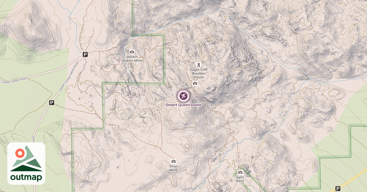 Map of Desert Queen Dome