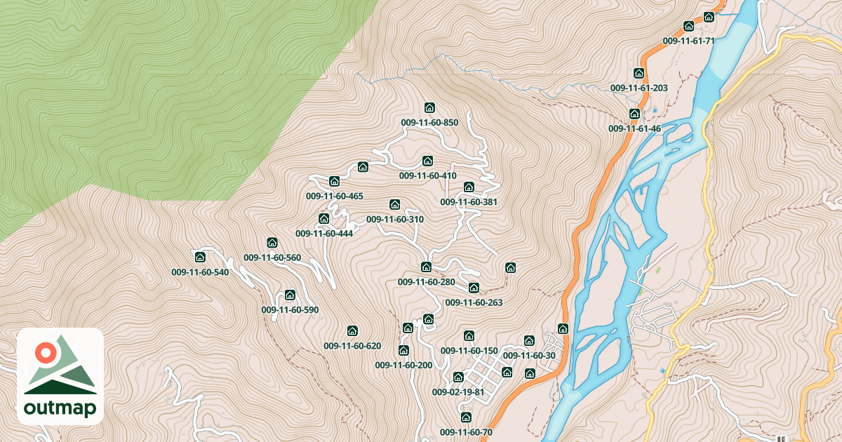 Map of 009-11-60-360