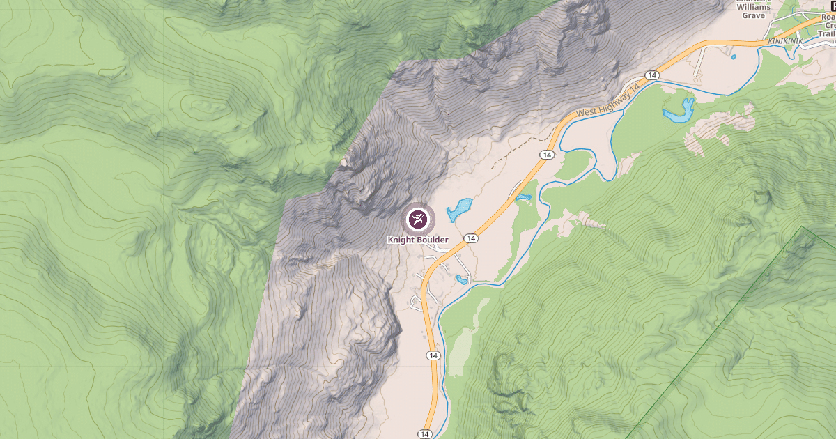 Map preview of Knight Boulder