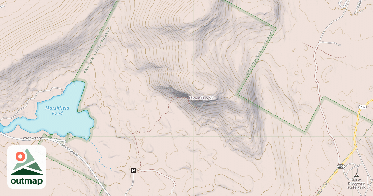Map of Falcons Fury