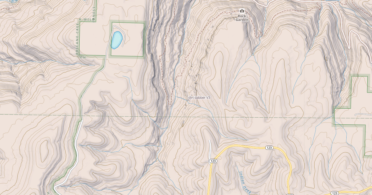 Map preview of dirt dabber