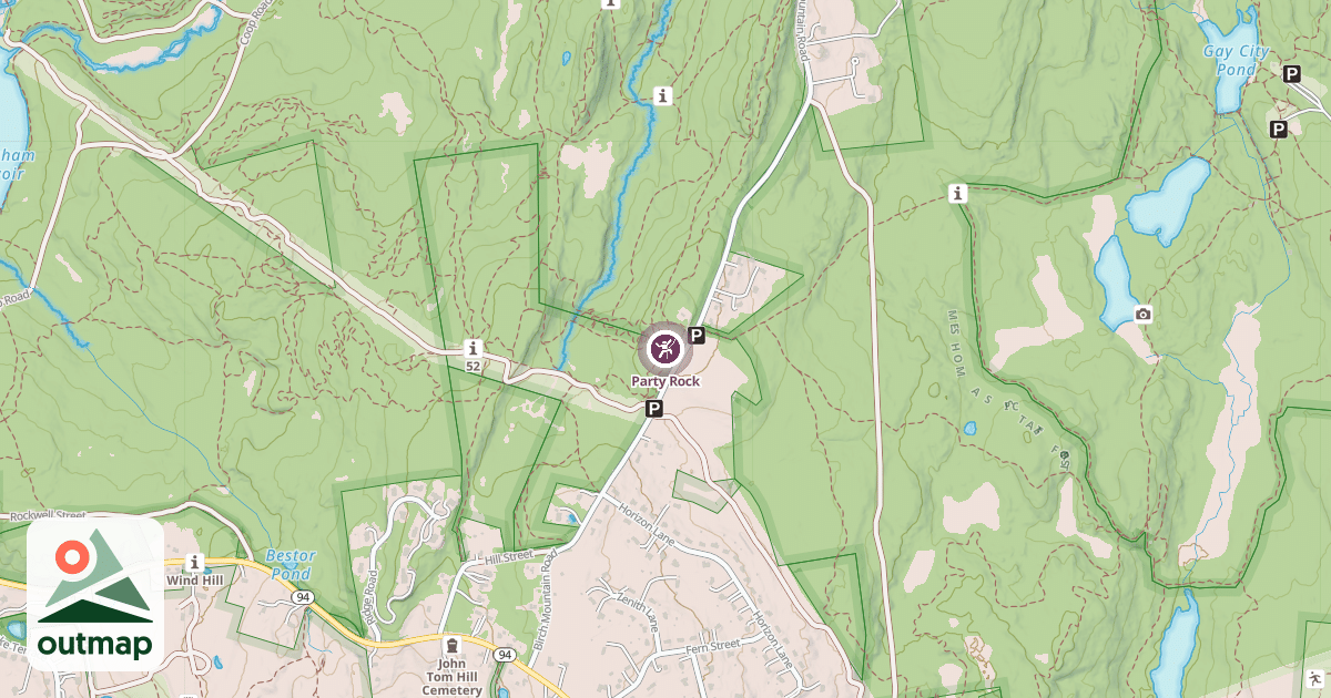 Map of Party Rock