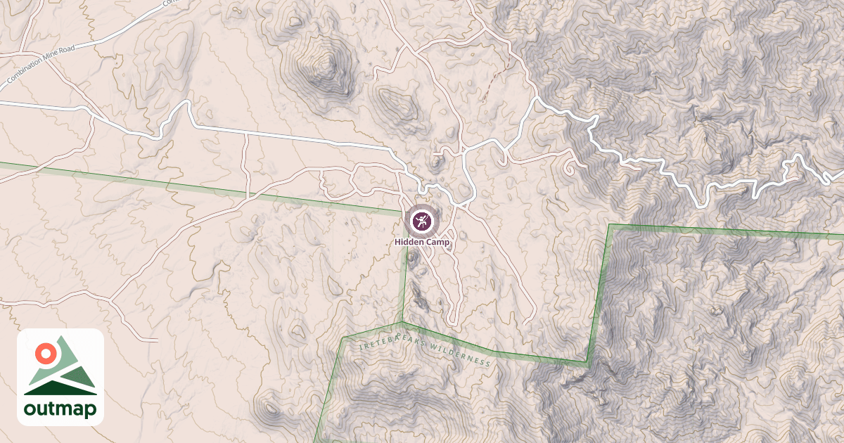 Map of Hidden Camp