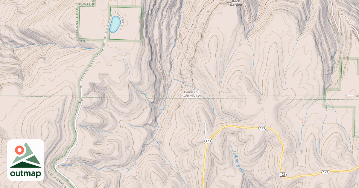 Map of Damn You Skeletrex !