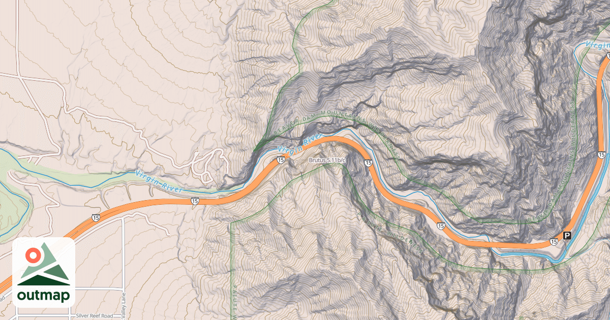 Map of Brutus