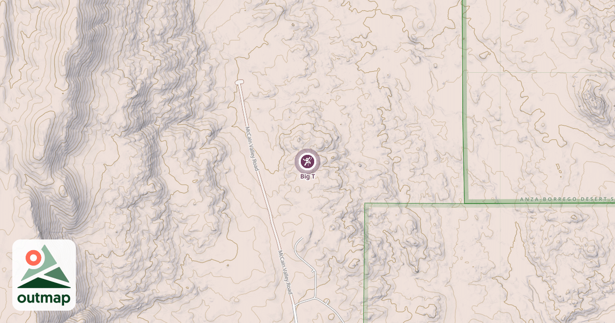 Map of Big T