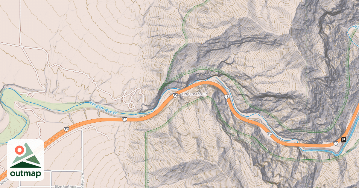 Map of Only Just This