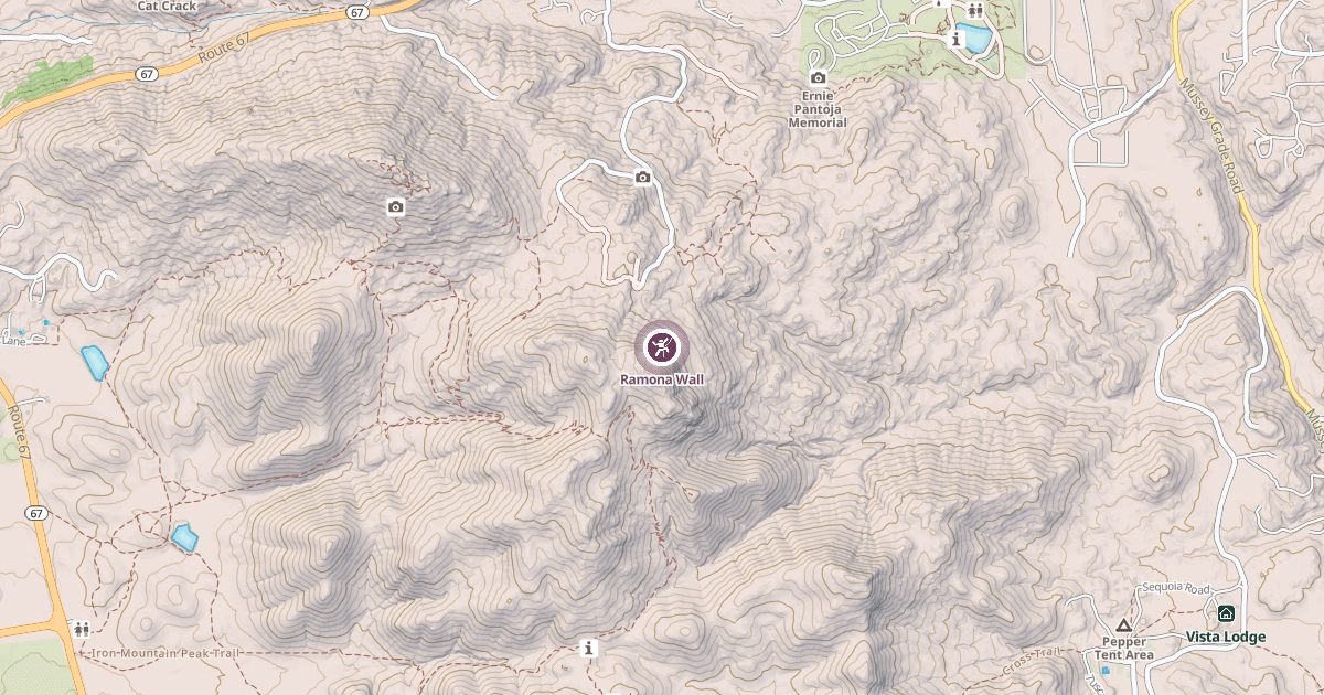 Map preview of Ramona Wall
