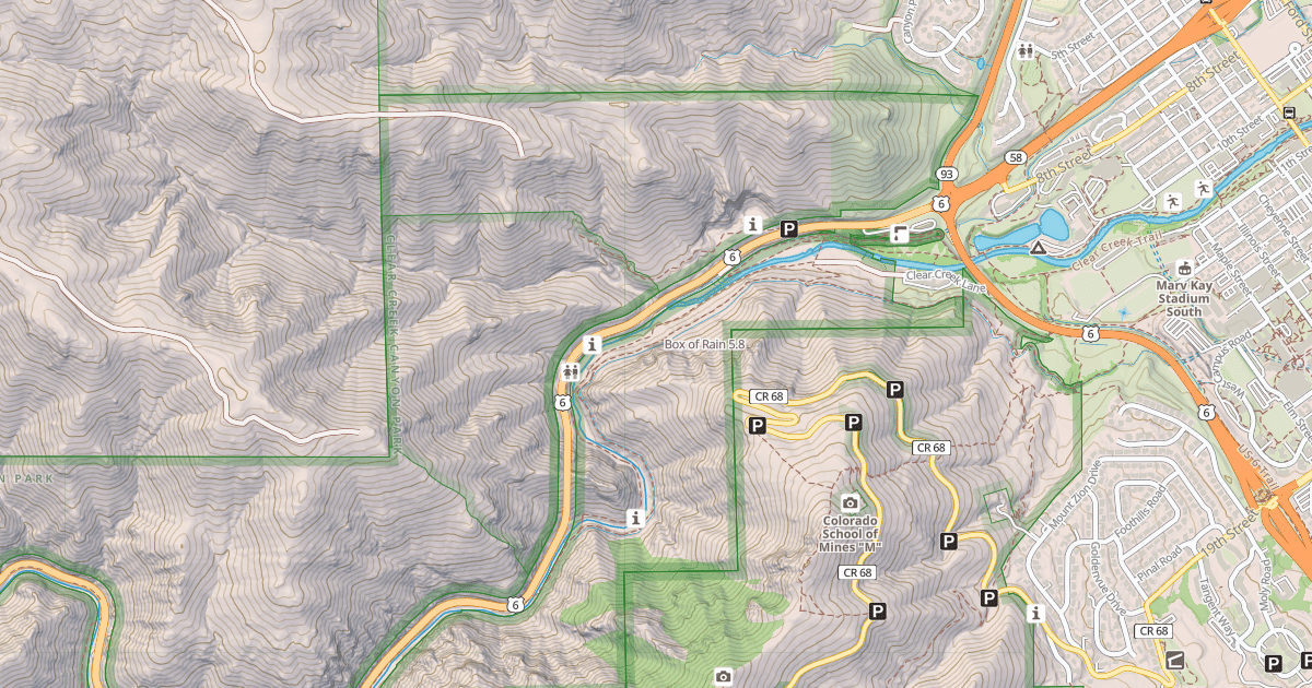 Map preview of Box of Rain