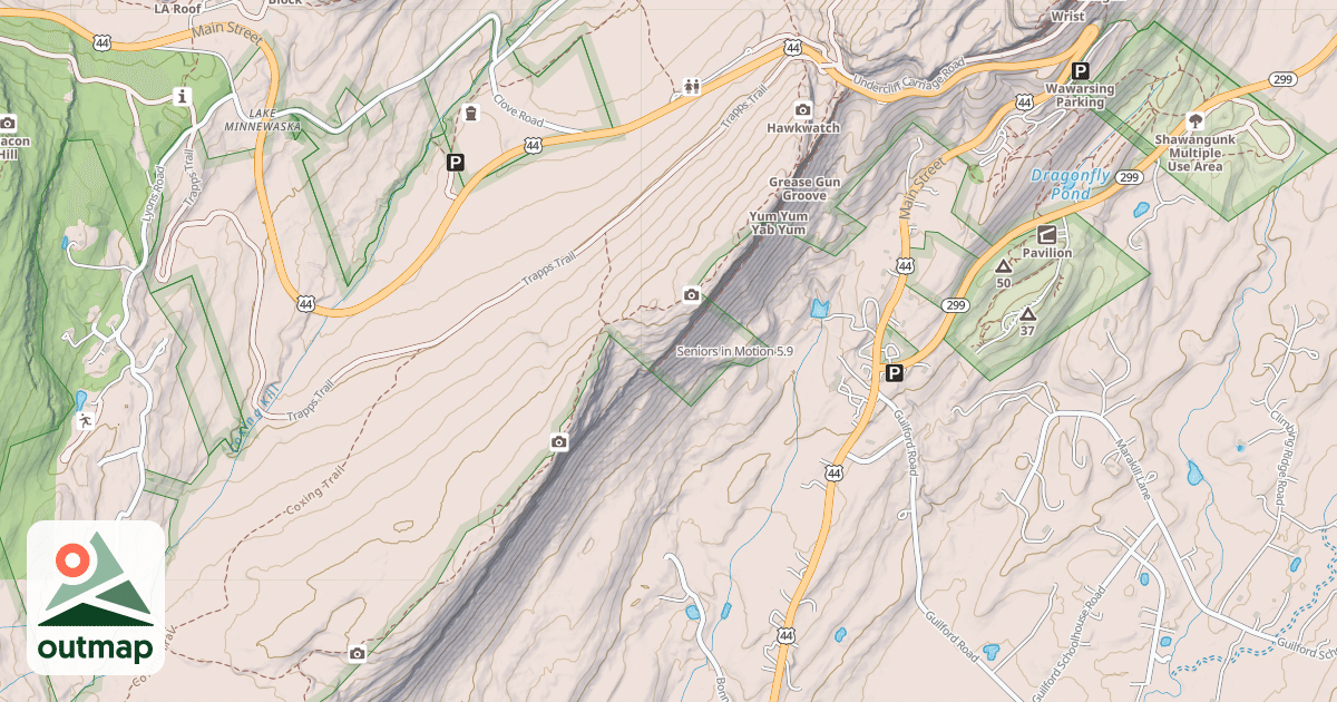 Map of Seniors in Motion