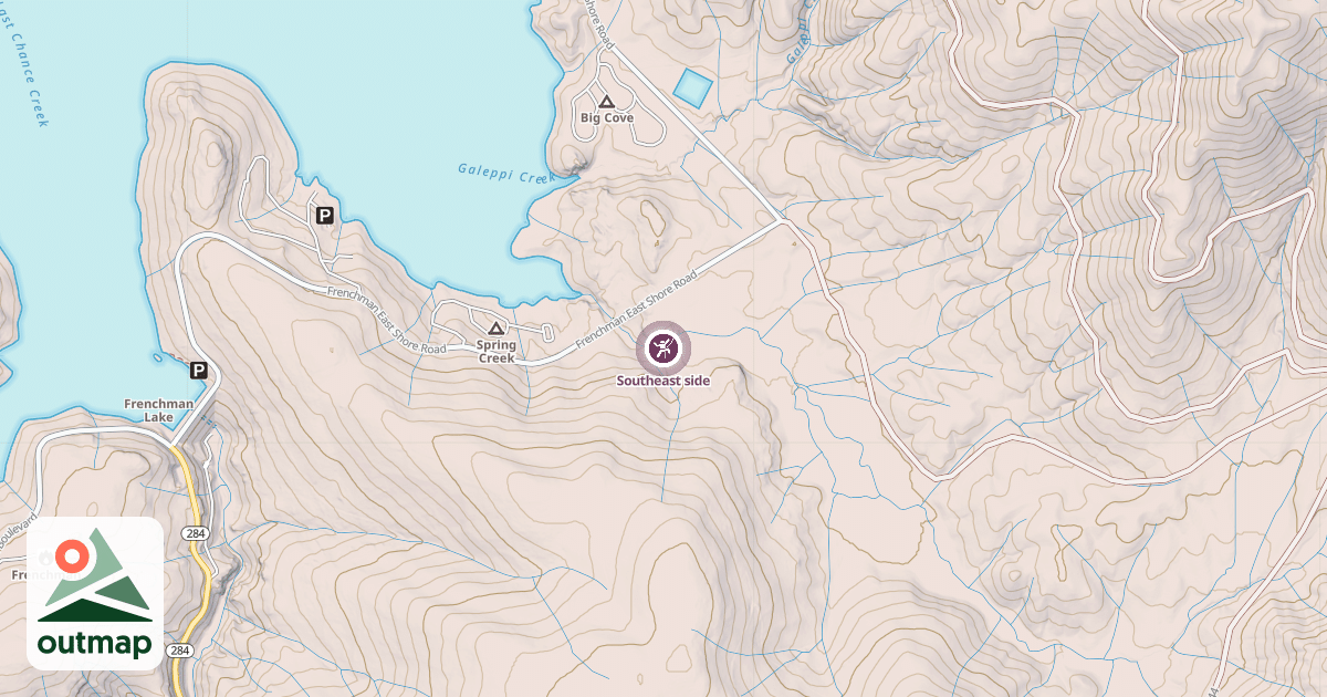 Map of Southeast side