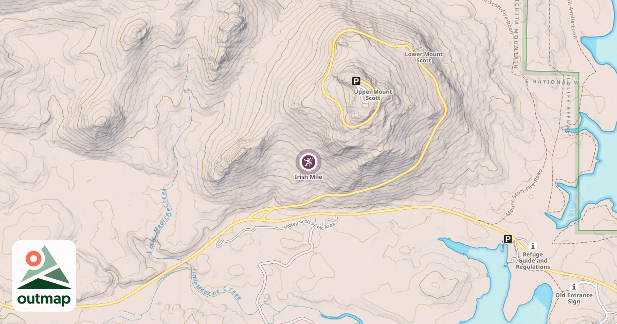 Map of Irish Mile