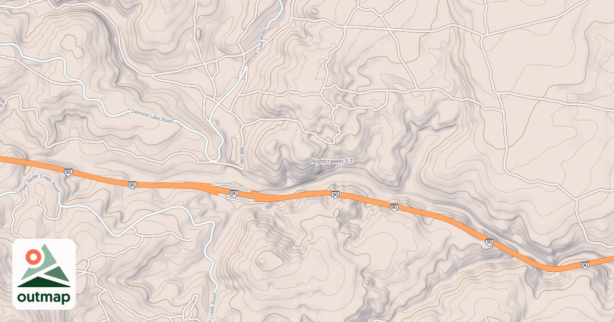 Map of Nightcrawler